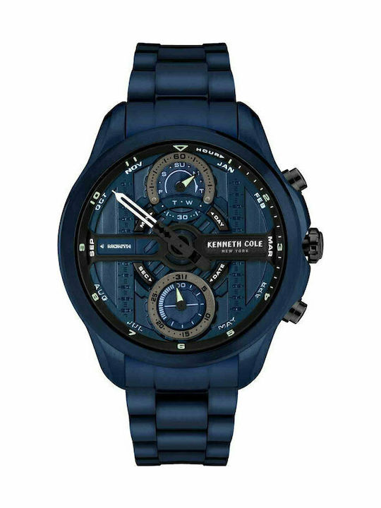 Kenneth Cole Modern Dress Ανδρικό Ρολόι 44mm Χρ...