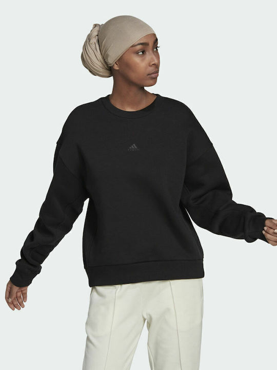 All Szn Lang Damen Sweatshirt Schwarz