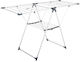 5Five Lut Stainless Steel Folding Floor Clothes Drying Rack with Hanging Length 15m