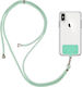 Sonique Lanyard Neck Strap for Mobile Turquoise