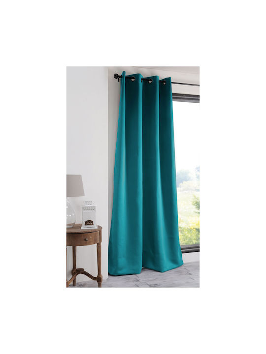 Spitishop Curtain Blackout with Grommet S-F Notte Celadon 140x280cm