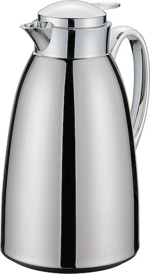 Cilio Venezia Jug Thermos Stainless Steel 1lt Silver with Handle 543926