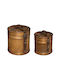 Set Dekorative Boxen Holz 2Stück