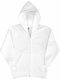 Kids Sweatshirt Cardigan with Pockets White