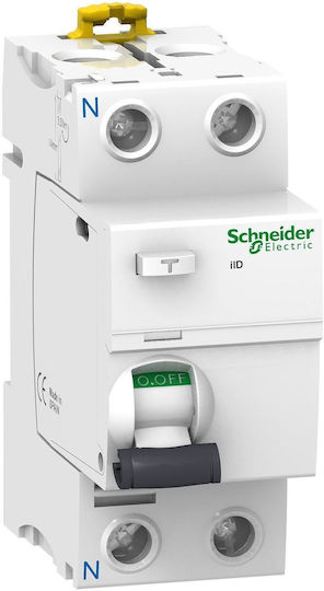 Schneider Electric Acti 9 Ρεле за фаза Изтичане на земя 25Спецификация Двуполюсно
