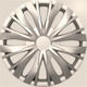 G3 Auto Radkappen Set 4Stück 16" Silber