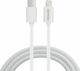 QIHANG C42-A 20W Regular la Cablu Lightning 20W Alb 1.2m