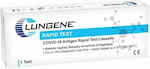 Clongene Lungene Covid-19 Rapid Test 1τμχ Διαγνωστικό Τεστ Ταχείας Ανίχνευσης Αντιγόνων με Δείγμα Σάλιου & Ρινικό