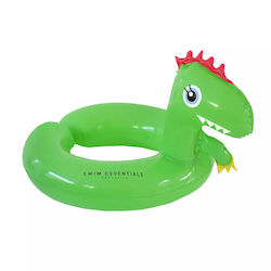 Swim Essentials Παιδικό Σωσίβιο Κουλούρα Dinosaur με Διάμετρο 55εκ. από 3 Ετών Πράσινο