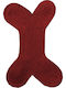 Viopros Rug Dog Burgundy 60x60cm