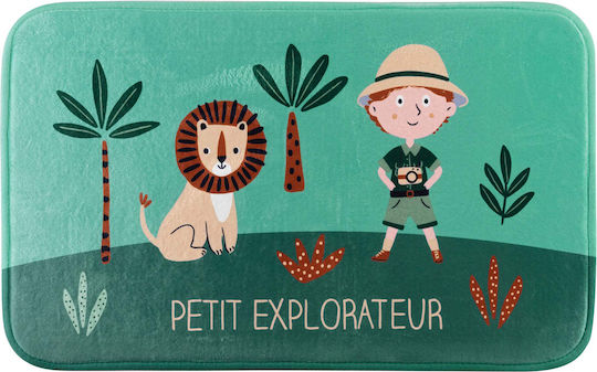 Leo L Explorateur Παιδικό Χαλί Πράσινο 45x75cm
