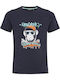 Παιδικό T-shirt Navy Μπλε