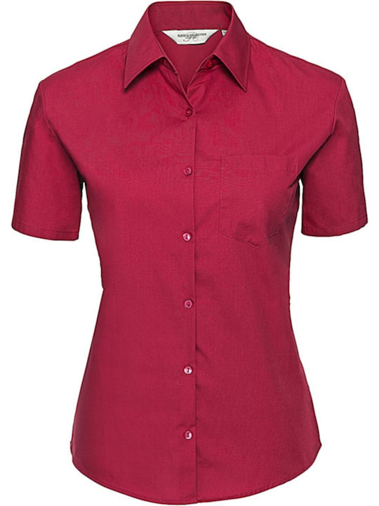 Γυναικείο πουκάμισο Russell R-937F-0 Classic Red
