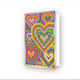 Diamond Dotz Card Diamond Painting Kit Carte de salut Mozaic in forma de inima DDG.037