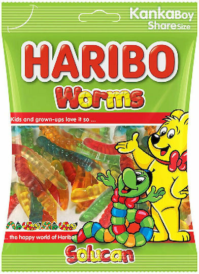 Haribo Jellies Worms 200gr