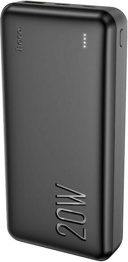 Hoco J87A Tacker Baterie Externă 20000mAh 18W cu Port USB-A și Port USB-C Power Delivery / Quick Charge Neagră