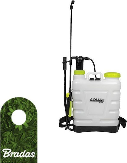 Bradas AS1600 Pulverizator cu presiune cu Capacitate 16lt în culoarea Alb