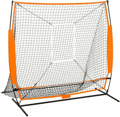 vidaXL File de antrenament de baseball negru 174 x 76 x 158.5cm