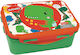 Fisher Price Micro Dinosaur Πλαστικό Παιδικό Δοχείο Φαγητού Πράσινο 17.5 x 11.5 x 5.5εκ.