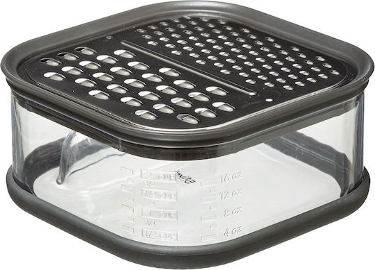 5Five Răzătoare de Brânză din Oțel Inox cu Container 13.8x13.8x6.5cm