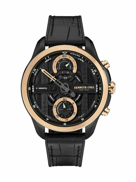 Kenneth Cole Modern Dress Ανδρικό Ρολόι 44mm Χρ...