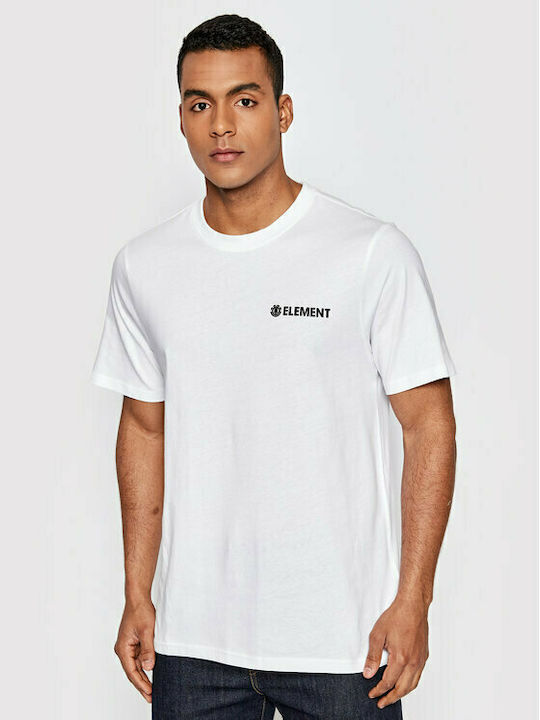 Element Herren T-Shirt Kurzarm Optic White