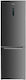 Robin Ψυγειοκαταψύκτης 293lt NoFrost Υ195xΠ60xΒ69εκ. Inox RB-570