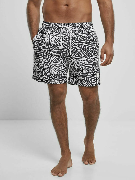 Urban Classics Herren-Bademode Kurze Hosen Sign...