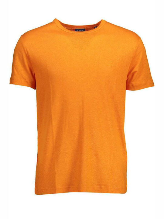 Gant Herren Kurzarmshirt Polo Orange