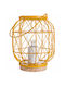 Elvhx Decorative Lamp Lattern with Socket for Bulb E27 Yellow
