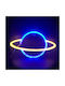 Aca Decorative Lamp Blue