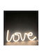 Aca Decorative Lamp Love White