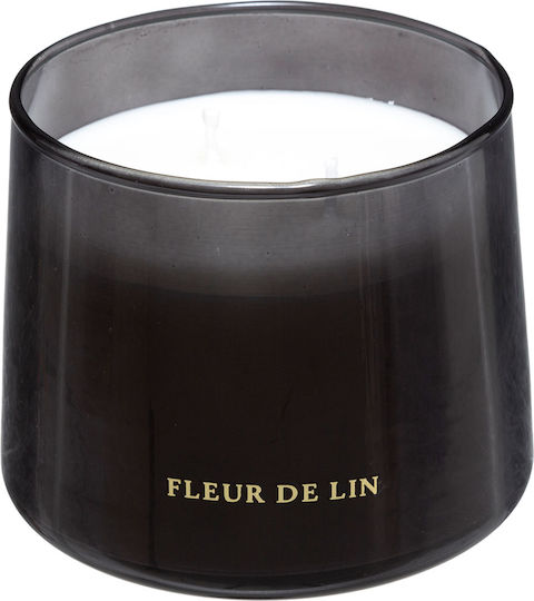 Aromatic Candle in Jar with Linen Scent 300g
