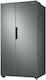 Samsung Ψυγείο Ντουλάπα 652lt NoFrost Υ178xΠ91.2xΒ71.6εκ. Inox