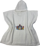 Astron Italy Knight Kids Beach Poncho Gray 110 x 55cm