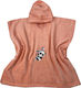 Astron Italy Panda Kinder Strandponcho Orange 1...