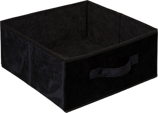 Tesatura Cutie de Depozitare Negru 31x31x15cm 1buc