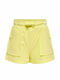 Șort/Salopetă Copii din Material Textil Galben