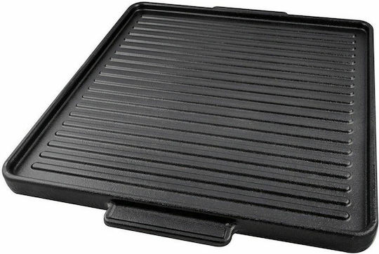 Baking Plate with Cast Iron Flat Surface 40x40cm