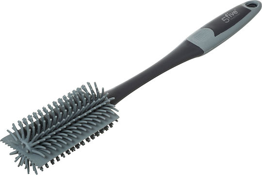 5Five 164751 164751 Kunststoff Reinigungsbürsten mit Handgriff für Flaschen 35 cm Schwarz 1Stück