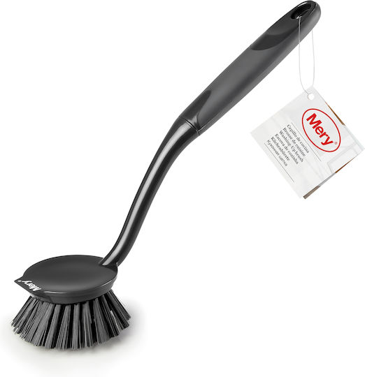 Rayen 1140.02 Plastic Cleaning Brush with Handle Gray