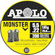 Apolo Apolo Monster 200τμχ 5.5mm
