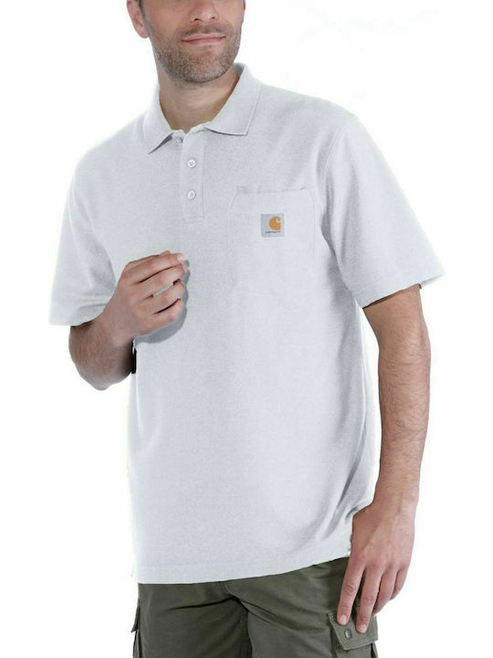 Carhartt Polo T-shirt Λευκό