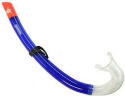Abysstar Boccaglio Anatomic Jr Schnorchel Blau mit Silikonnase