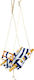 Small Foot Wooden Kids Swing with Protector and Seat Belt for 1.5+ Years