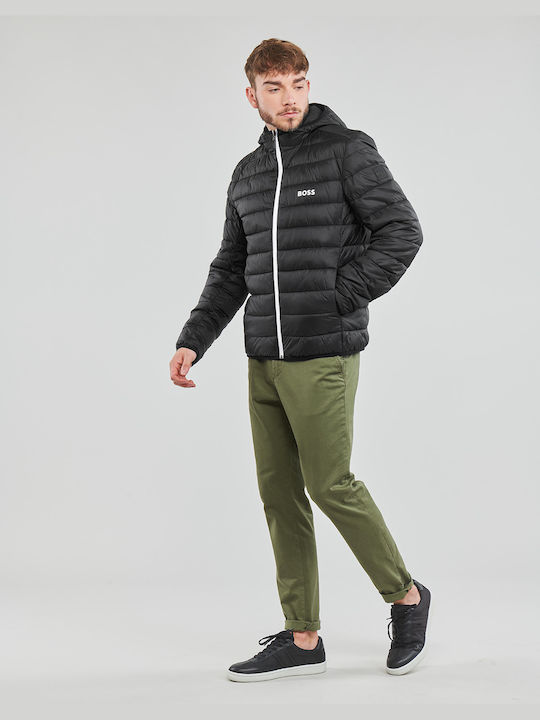 Boss Jacke Puffer Schwarz