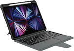 Nillkin Flip Cover Synthetic Leather with Keyboard English US Black (iPad 2019/2020/2021 10.2'')