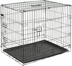 Kerbl Cușcă de Sârmă pentru Câini Small cu 2 Uși Neagră 76x54x64cm 81365