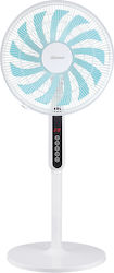 Diplomat DFX-535RC Pedestal Fan 40.64cm Blue