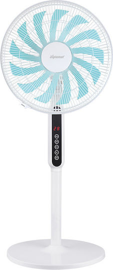 Diplomat DFX-535RC Ventilator Sockel 60W Lüfterdurchmesser 40.64cm Blau